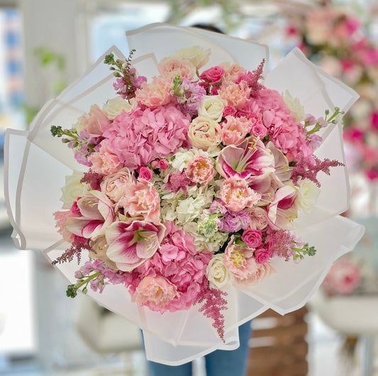 Pink Mixed Flowers
