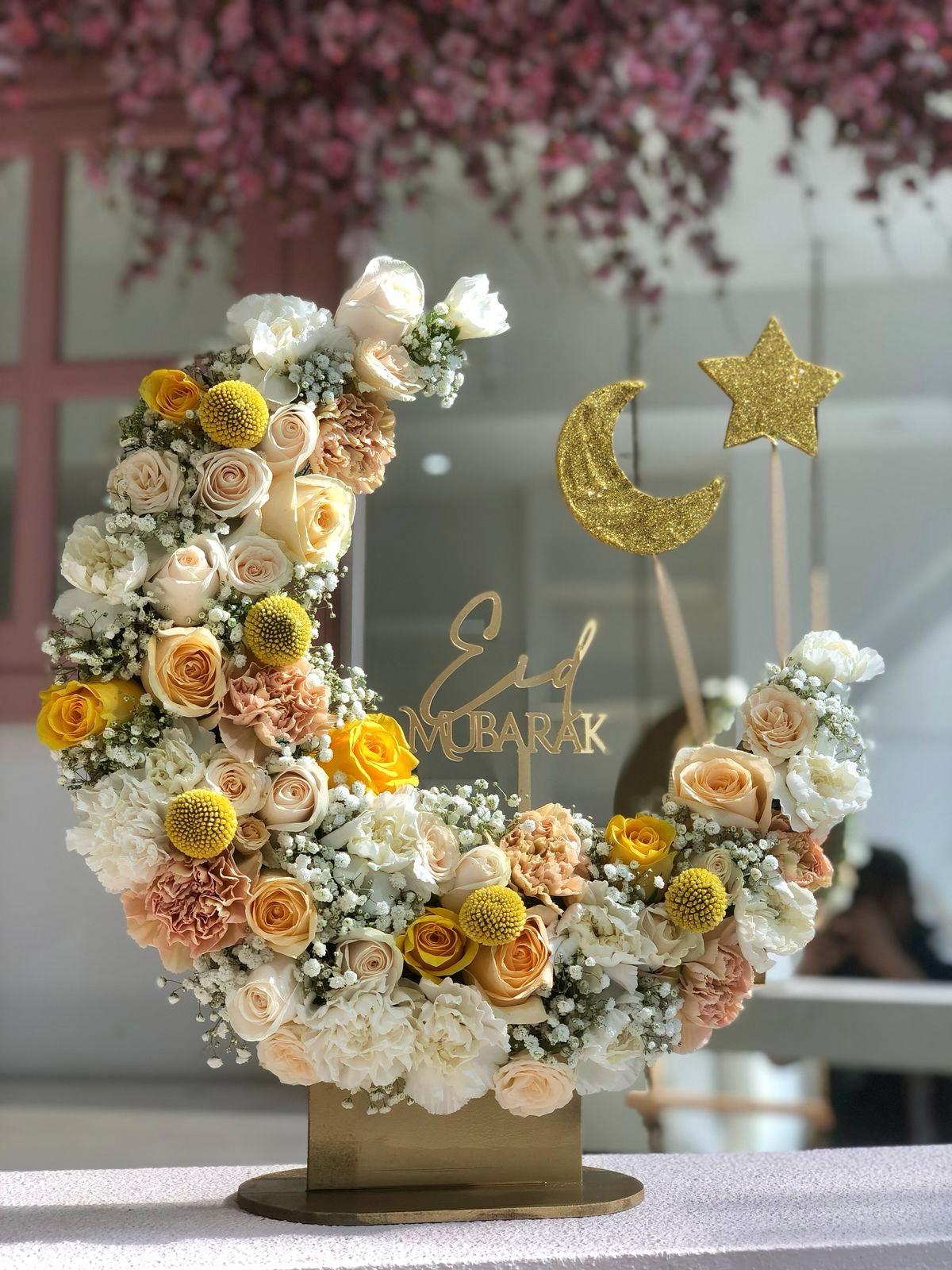 Golden Eid Crescent