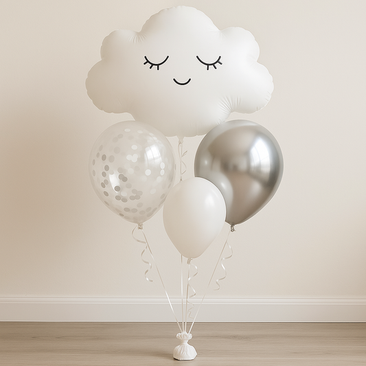 cloud balloons baby