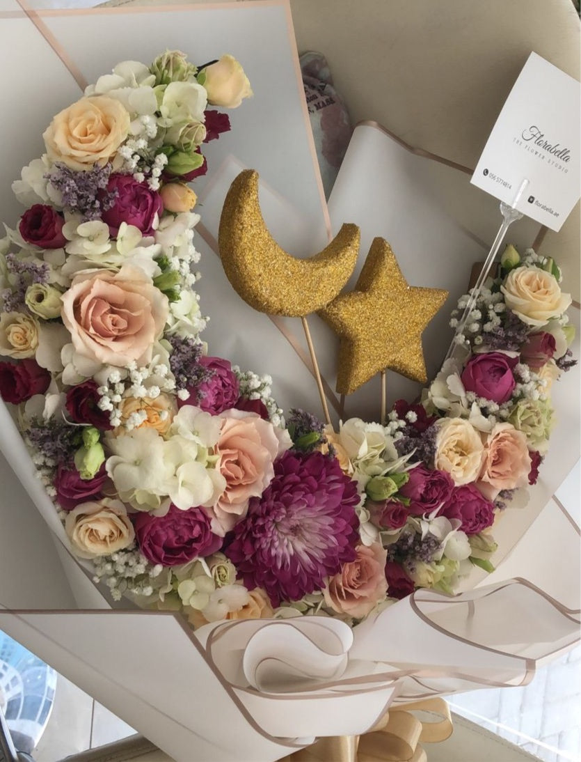 serenity crescent bouquet