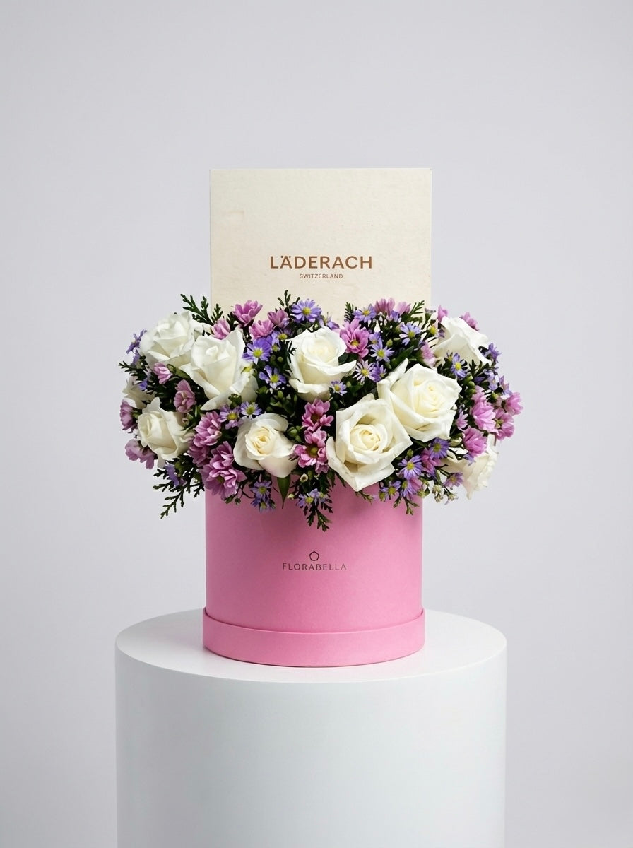 Chocolate and Flower Arrangement