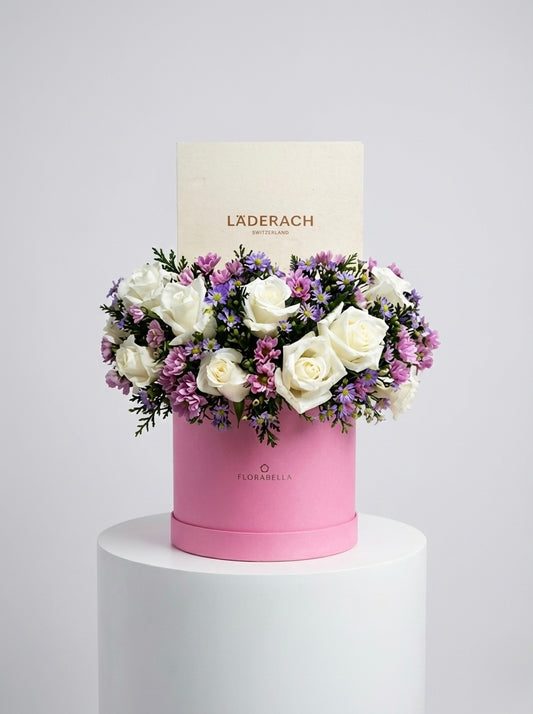 Chocolate and Flower Arrangement