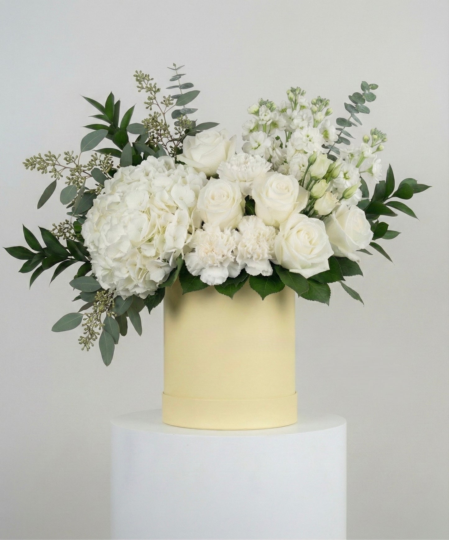White Mixed Floral Bouquet