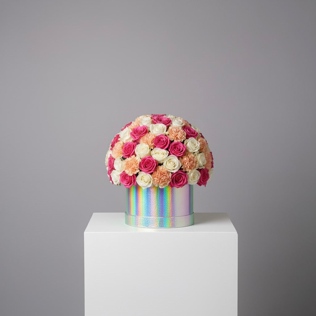 Holographic Mixed Flower Box