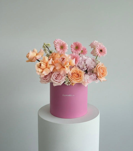 Peach & Pink Hatbox